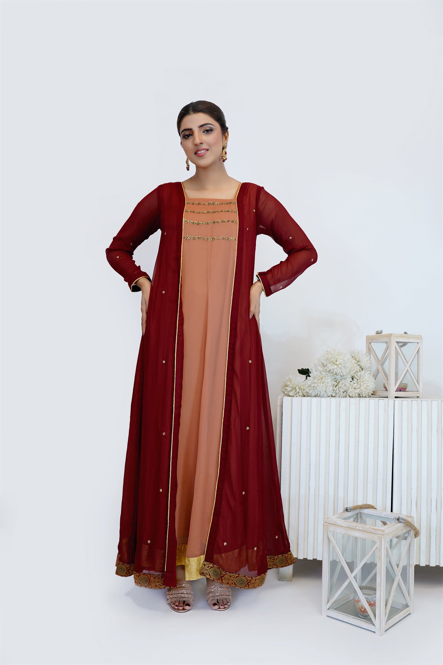 Peach Wine- 03 PC suit- CEF20240202