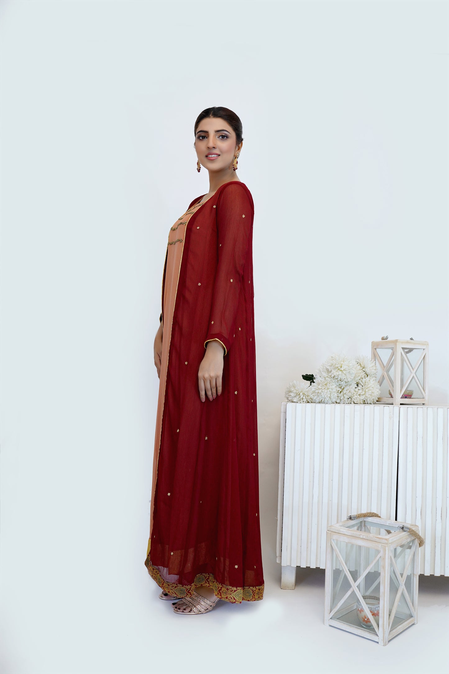 Peach Wine- 03 PC suit- CEF20240202