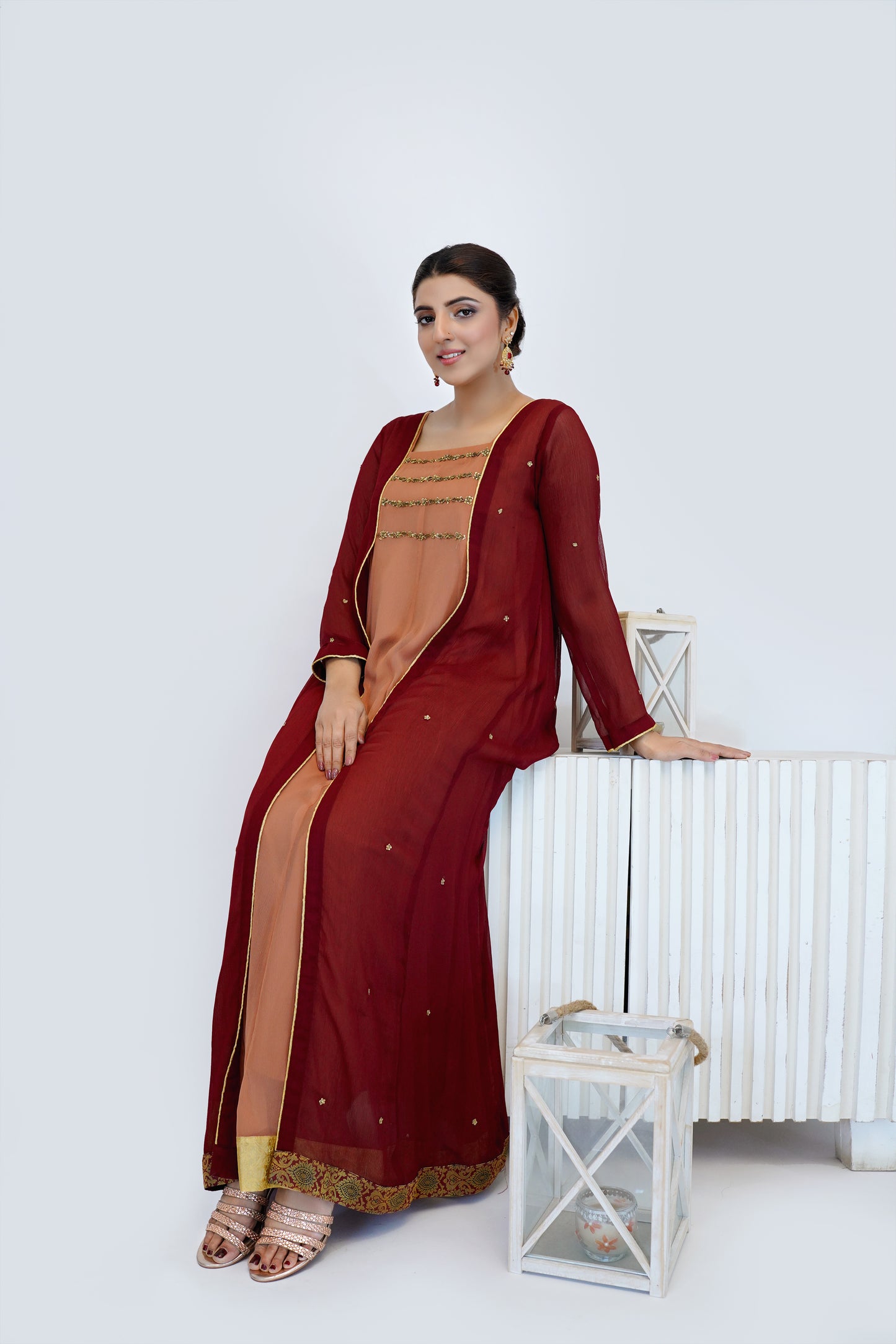 Peach Wine- 03 PC suit- CEF20240202