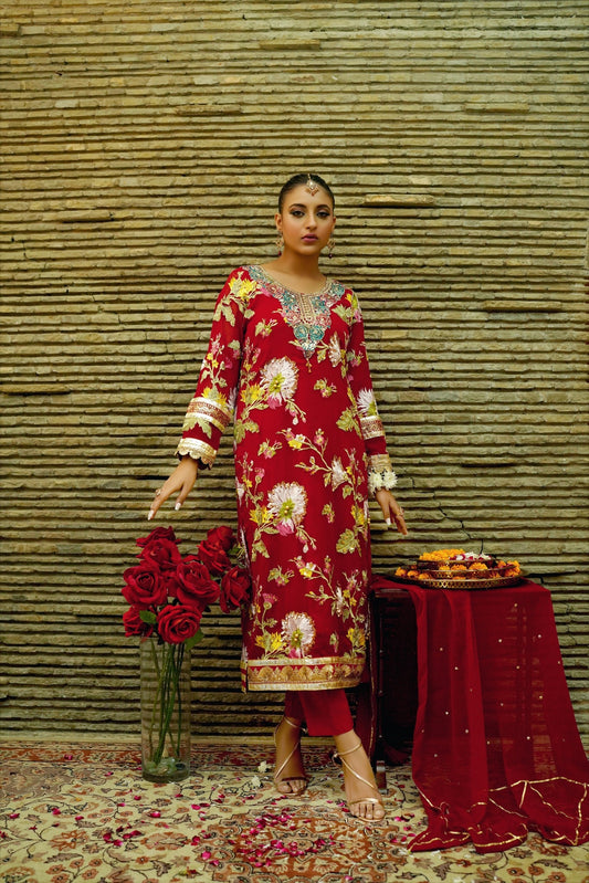 Roses are Red - 3 PC Suit  - CE20241025