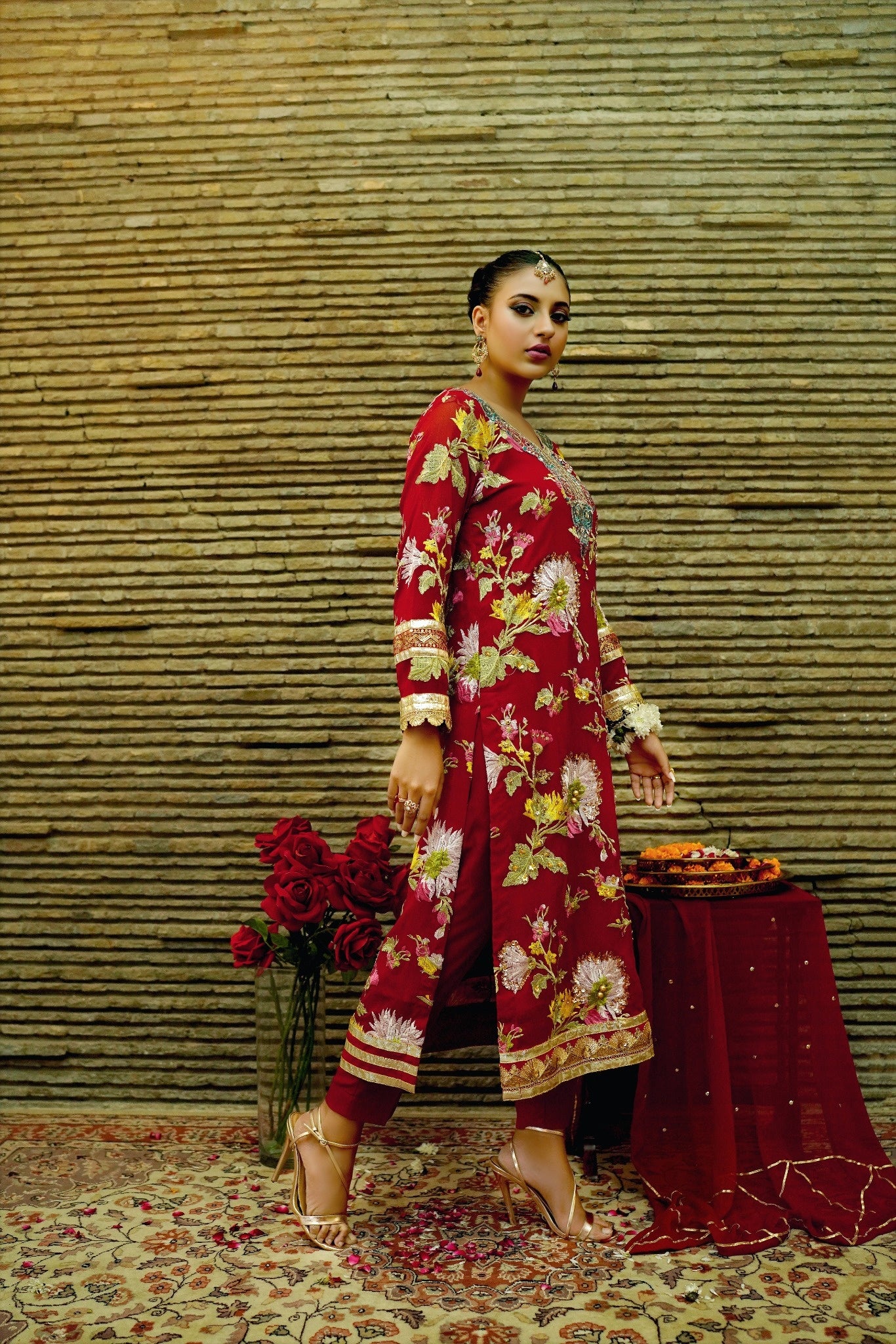 Roses are Red - 3 PC Suit  - CE20241025