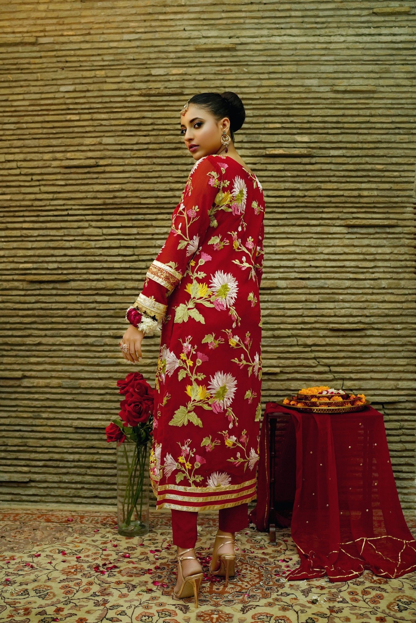 Roses are Red - 3 PC Suit  - CE20241025