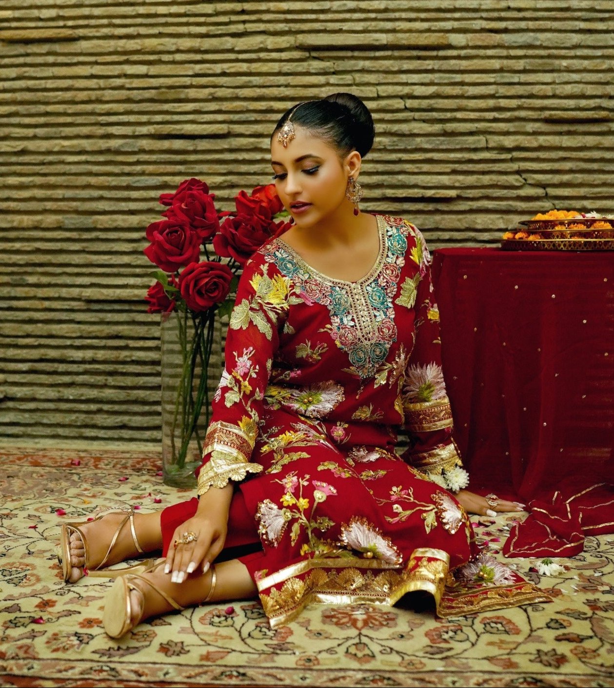 Roses are Red - 3 PC Suit  - CE20241025