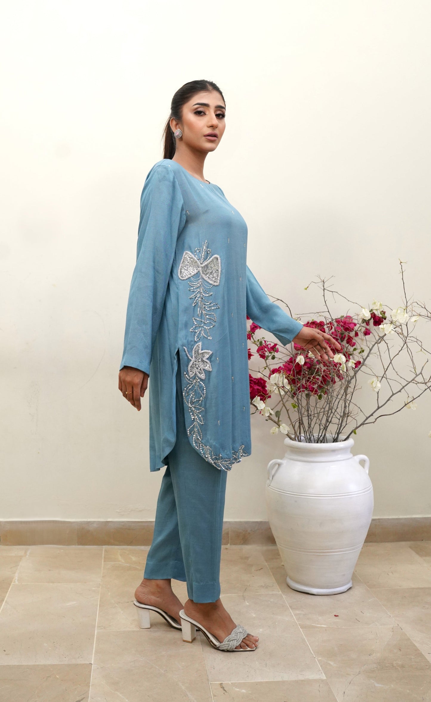 BLUE DAISY -2 PC Suit - CK20251252