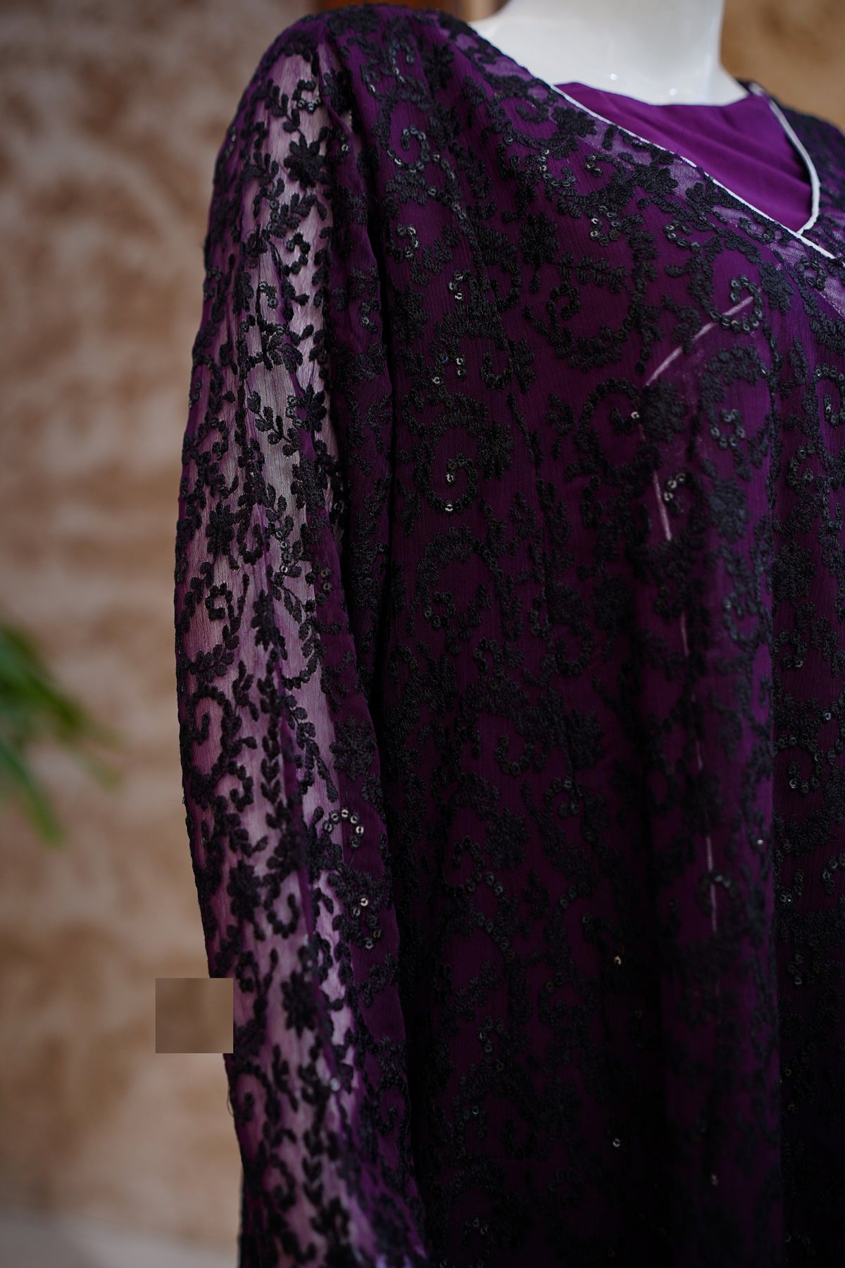Purple Drape