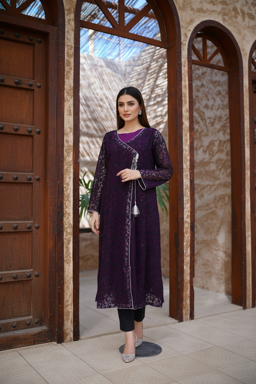 Purple Drape