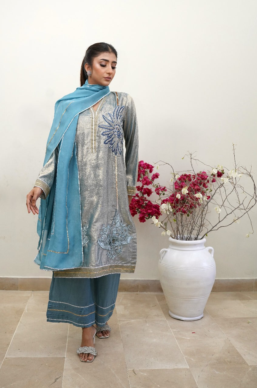 FLORAL GARDEN - 3 PC Suit - CK20251240