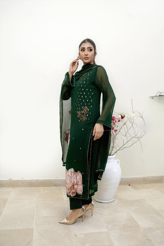 EMERALD BLOSSOM - 3 PC Suit - CK20251246